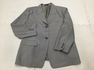 J1219-126C 新品【HINUCK】オフィスウェア ジャケット 19号 /ハイナック/ローズグレー/ブレザー/事務服/OL/受付/制服/大きいサイズ