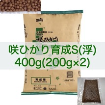 【送料無料】キョーリン 咲ひかり 育成 Sサイズ(浮) 400g (200g×2) 錦鯉・金魚・川魚_画像1