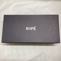 ROPE　ロペ　パンプス　サイズ361/2　黒　ベロア_画像7