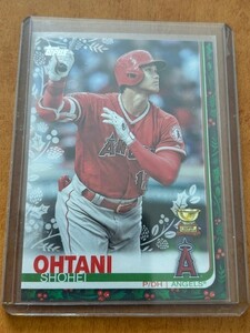 2019 Topps Holiday WalMart Mega Box LAエンゼルス　大谷翔平 #HMW16 (希少！）