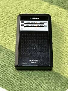 東芝(TOSHIBA) FM/AMラジオ TY-APR5 年製2023 動作品　(FB-TH)