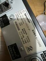 SHARP ブルーレイディスクレコーダー BD-W2300 年製2013 ジャンク品_画像6