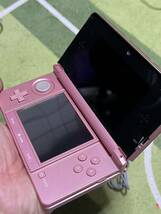 任天堂 ニンテンドー 3DS ピンク綺麗　アダプター付き　動作品_画像2