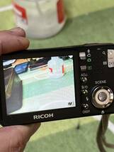 RICOH リコー Caplio R3 シルバー デジカメ コンパクトデジタルカメラ バッテリー付き　美品　動作品　(US)_画像1