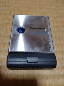 送料230円 Panasonic パナソニック MD SJ-MJ70 中古 ポータブルMDプレーヤー 動作未確認につきジャンク扱いです 本体　ガム型電池なし