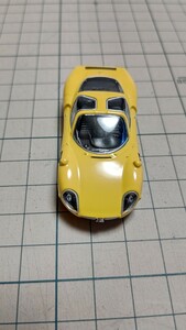 アルファロメオ TIPO33 ストラダーレ、京商 Kyosho ミニカー、1/64？全長62ミリ程度。