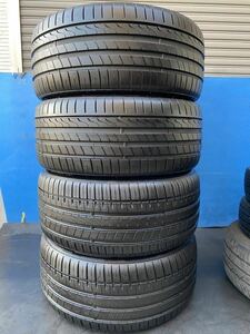 【FALKEN AZENIS FK510/MINERVA RADIAL F205】《245/40ZR18 97Y》22年製【送料無料※一部地域有料】中古タイヤ4本セット