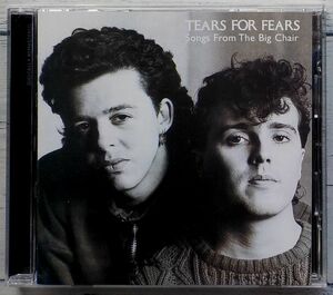 Tears for Fears Shout Songs From The Big Chair + 7 Remaster ★ ティアーズ・フォー・フィアーズ シャウト UK リマスター盤