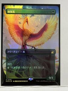 【 即決 】極楽鳥　RVR MTG 日本語版 ラヴニカ・リマスター　ボーダーレスfoil