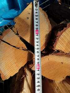 Большое дерево (кунуги, дуб и т. Д.) Паркетные древесины! ! Деревянная печь длиной около 20 кг 35 см и лагерь ☆