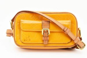 1円 Louis Vuitton　ルイヴィトン　モノグラムヴェルニ　クリスティMM　ショルダーバッグ　斜めかけ　ポシェット　M91108　24-0115