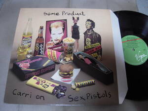 【UK盤LP】「SEX PISTOLS/SOME PRODUCT CARRI ON」Virgin