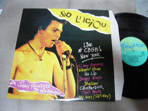 【US盤LP】「SID UICIOUS/LIVE AT CBGB'S NEW YORK」Konaxion