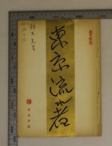 台本『東京流れ者』鈴木清順 監督 川内康範 脚本 日活作品 補足:渡哲也/川地民夫/二谷英明/松原智恵子/北竜二/江角英明/浜かおる_画像1