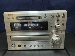 【中古品】DENON D-MS3 CD/MD/TUNER/AMP/USB DAC ミニコンポ 完動品　取説(コピー)付き　リモコン無し