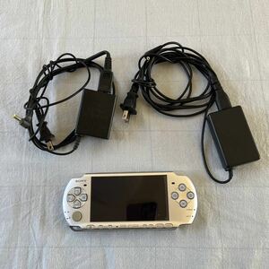 SONY PSP -3000 シルバー　ジャンク