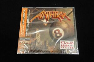 ◆CD460 未開封 アンスラックス ヴォリューム8 スレット・イズ・リアル ANTHRAX◆VICP60319 