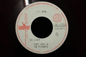 ♪EP盤40 GARY LEWIS＆THE PLAYBOYS LR-1703♪ゲイリー・ルイス&ザ・プレイボーイズ/赤盤/レコード/ガリ刷り/ジャケットなし