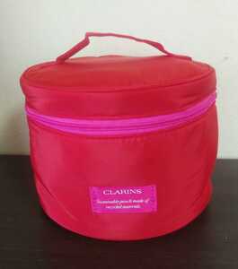 Clarins Vanity Pouch Red
