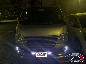  Nissan Caravan E25 дневной свет бег свет LED водонепроницаемый безопасность лампа E26 стиль. custom украшать 