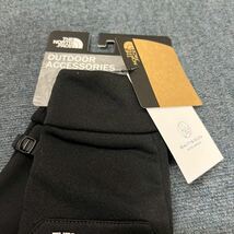 新品未使用 ノースフェイス THE NORTH FACE グローブ 手袋 黒 NN62344 25〜26cm Lサイズ ブラック タグ付き_画像3