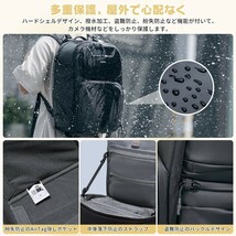 新品 定価18,999円 Ulanzi BP10 大容量25L+10L カメラバッグ バックパック リュック サイドアクセス 一眼レフカメラ 撥水加工 撮影用バッグ_画像6