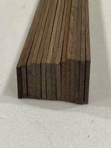 送料無料 ウォールナット ウォルナット 無垢材 15本セット /ハンドメイド素材 材料 素材 DIY 木材_画像4
