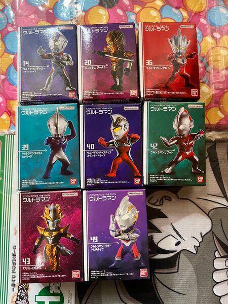コンバージモーション ウルトラマン14 20 36 39 40 42 43 49