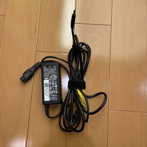 ■37 DELL 純正 65W 19.5V3.34A ACアダプター LA65NS2-01 細ピン 丸ピン4.5㎜コネクター