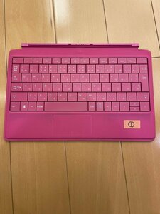 ピンク①サーフェス キーボード／Microsoft surface／Model:1561 Surface RT、Surface Pro、Surface 2、Surface Pro 2