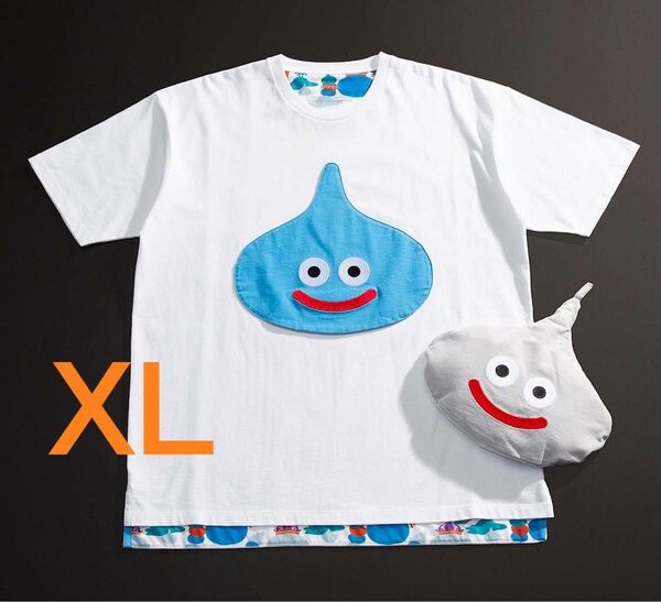 XLサイズ 　ドラクエ　ポケッタブルTシャツ　スライム　グラニフ