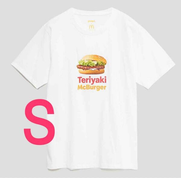 Ｓサイズ　マクドナルド　「てりやきマックバーガー」Tシャツ　グラニフ