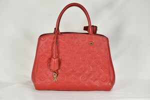 1円～LOUIS　VUITTON　ルイ・ヴィトン　ハンドバッグ カデナ クロシェットモノグラム・アンプラント　モンテーニュMMM41194　9