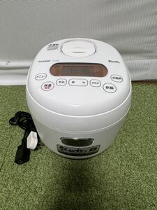 IRIS OHYAMA アイリスオーヤマ ジャー炊飯器 RC-MD30-W 2021年製 ホワイト 0.54L 3合用