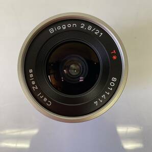 ★ CONTAX コンタックス Carl Zeiss Biogon 21mm f/2.8 レンズケース【中古品】★の画像1