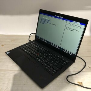 【難あり】 Lenovo ThinkPad X1 Carbon 20KG-A00SJP Core i5 8250U 1.60GHz/8GB/256GB(NVMe) 〔A0626〕