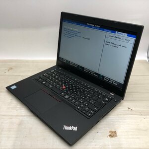 Lenovo ThinkPad L480 20LT-A00LJP Core i5 8250U 1.60GHz/20GB/256GB(NVMe) 〔A0522〕