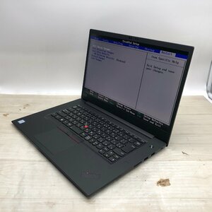 Lenovo ThinkPad P1 Gen 2 20QU-S2G41D Core i7 9850H 2.60GHz/32GB/なし 〔A0215〕