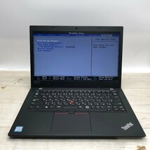 Lenovo ThinkPad L480 20LT-A00LJP Core i5 8250U 1.60GHz/8GB/256GB(NVMe) 〔A0105〕_画像2