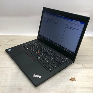 Lenovo ThinkPad L480 20LT-A00LJP Core i5 8250U 1.60GHz/8GB/256GB(NVMe) 〔A0117〕