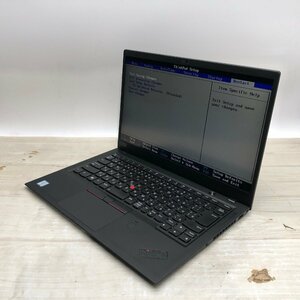 Lenovo ThinkPad X1 Carbon 20KG-S7XP1Q Core i7 8650U 1.90GHz/16GB/なし 〔A0124〕