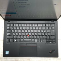 Lenovo ThinkPad X1 Carbon 20QE-S3260H Core i7 8665U 1.90GHz/16GB/512GB(NVMe) 〔A0319〕_画像3