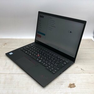 Lenovo ThinkPad X1 Carbon 20QE-S3260H Core i7 8665U 1.90GHz/16GB/512GB(NVMe) 〔A0319〕