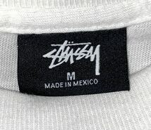 stussy 希少デザイン ステューシー ロンtee サイズM 大き目 メキシコ製_画像2