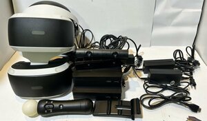 ★ジャンク SONY PlayStation VR CUH-ZVR2 2点セット 欠品有り/アクセサリ 周辺機器 PSVR ソニー(2925778)