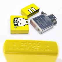 【1円】ZIPPO ジッポー YELLOW うさぎ 黄色 オイルライター ウサギ ラビット ジッポ 紙箱 ap8771【一円スタート】_画像7