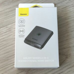 Baseus HDMI 切替器 スイッチ 4K 60Hz