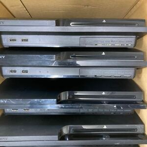 0125 SONY PS3 CECH3000B 2000B 2000A 他 ジャンク品 6台 本体のみ 修理や部品取りに! s54340 ヤ120 A022