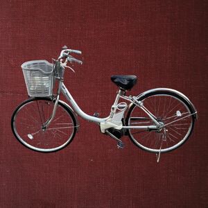 ( secondhand goods )Panasonic BE-EPN61S/EPN61S, 26 -inch, electromotive bicycle, key no. delivery none, who comes to take only.