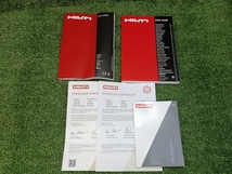 未使用品 HILTI ヒルティ 屋内用回転レーザーレベル PR 3-HVSG 三脚 無_画像7